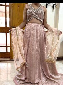 Beautiful Pink Lehenga Choli Set