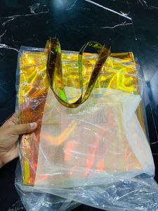 Mustard Gold Trending PINK Brand Tote Bag For Eomen In SALE