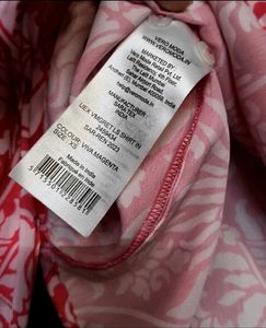 Vero Moda Vibrant Floral Print Button-Up Shirt