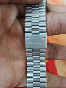 Classic Silver Tone Watch