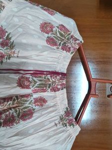 Boho Floral Tiered Maxi Skirt