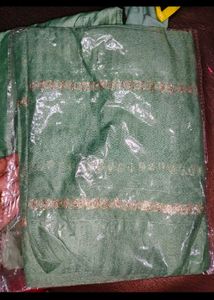Elegant Mint Green Kurta with Intricate Embroidery