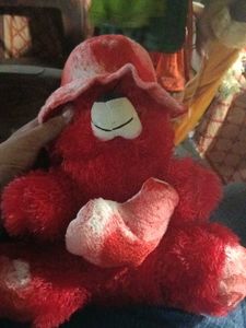 Cute Red Plush Toy