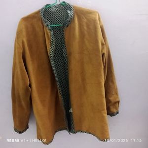 black band collar warm shirt