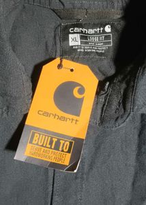 Carhartt Men's Black Button-Up Shirt