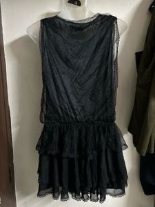 Chic Black Lace Dress