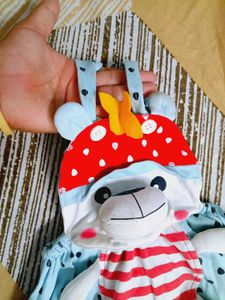 Baby Girl Cute Bear Pajamas