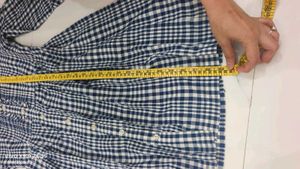 Chic Gingham Shirt Dress