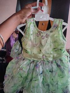 Sparkling Floral Baby Dress