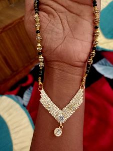 Sparkling Mangalsutra Necklace
