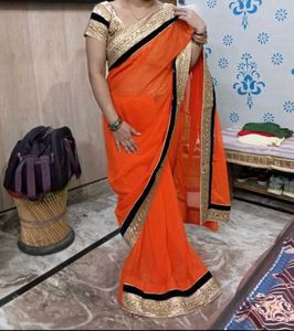 Saree With Readymade Blouse