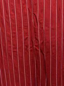 Women Red Stripped Kurti