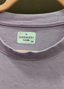 Lilac Oversized T-Shirt juneberry