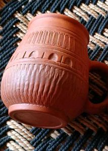 Beautiful Earthen Tea Cup 1 Piece
