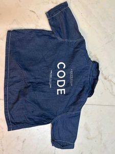 Denim Short Sleeve Shirt