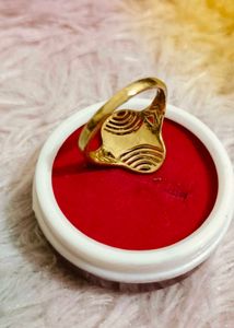 Gold Toned brand new ring