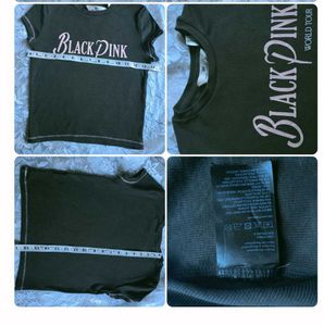 Black Pink Graphic Tee