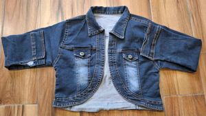 Cute Denim Cropped Jacket