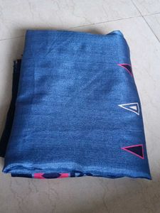blue saree