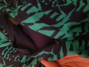 Printed Fit &amp; Flare Dress