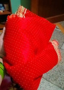 2 Red Colored Mata Chunri/Dupatta/Stall