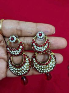 Stunning Indian Earrings Set
