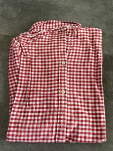 Red &amp; White Checkered Shirt
