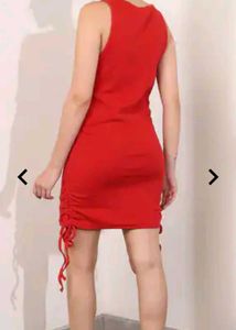 Red Bodycon Mini Dress