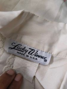 vintage Elegant Ruffled Blouse