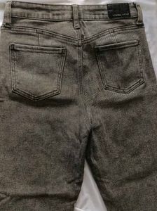 Kendall + Kylie Grey Straight Leg Jeans