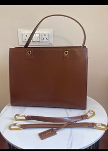 Miraggio Brown Tote Bag
