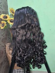 Black Curly Wig 🖤