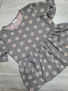 Women floral peplum top