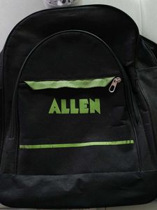 Allen Black & Neon Green Backpack