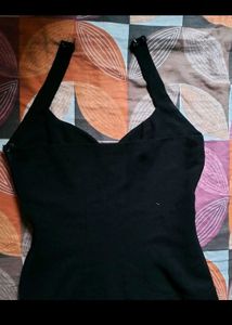 Elegant Black Halter Neck Wide Leg Jumpsuit