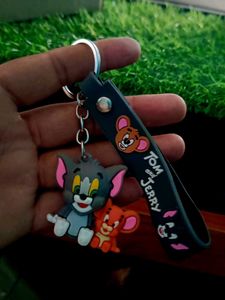 Tom and Jerry Keychain