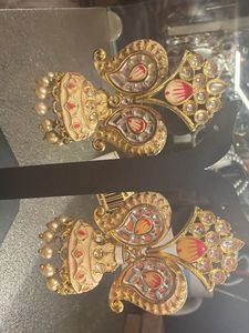 Kundan Look a like  Jhumka Earrings