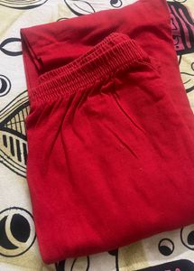 Red dupatta  leggings Set