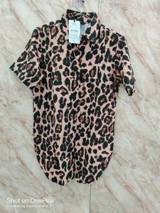 Sale Brand New Shein Leopard Print Shirt 👕😍