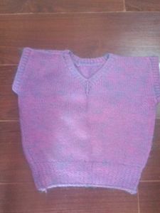 Cozy Purple Knit Sweater