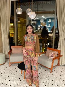 Embroidered Kurta Set with Pants
