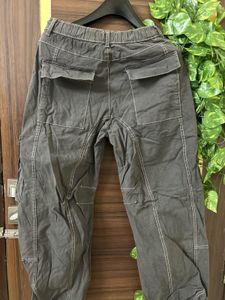 Grey Cargo Pants