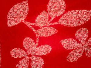 Red Black and Beige Classy Bedsheet