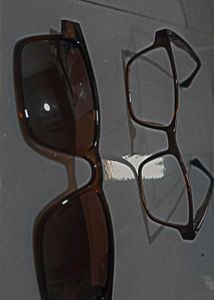completelynew lenskart flip in brown colour
