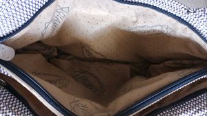 Woven Tote Bag with Drawstring Closure