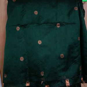 Elegant Green Saree