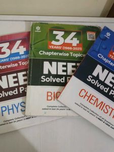 NEET Solved Papers 34 Years