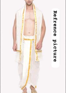 New Cotton Dhotis for festive outfit at low price