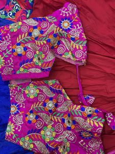 Vibrant Multicolor Lehenga Skirt