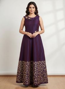 Beautiful Embroidered Ethnic Gown